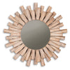 Donata Accent Mirror | Natural | Ancho: 80.6cm - Alto: 80.6cm - Prof: 3.8cm