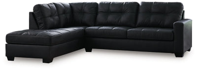 Barlin Mills 2-Piece Sectional with Chaise | Carbon | Ancho: 279.4cm - Alto: 99.1cm - Prof: 228.6cm