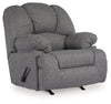 Dannafield Recliner | Charcoal | Ancho: 101.6cm - Alto: 106.7cm - Prof: 106.7cm