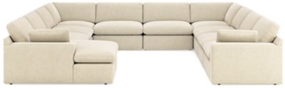 Elyza 10-Piece Sectional | Linen | Ancho: 434.3cm - Alto: 88.9cm - Prof: 411.5cm