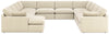 Elyza 10-Piece Sectional | Linen | Ancho: 434.3cm - Alto: 88.9cm - Prof: 411.5cm