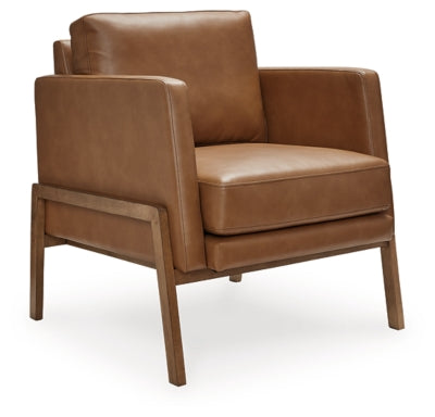 Numund Accent Chair | Caramel | Ancho: 76.2cm - Alto: 91.8cm - Prof: 82.6cm
