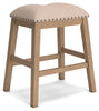 Sanbriar Counter Height Bar Stool | Light Brown | Ancho: 463.55 - Alto: 612.9 - Prof : 416.05
