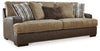 Alesbury Sofa | Chocolate | Ancho: 241.3cm - Alto: 101.6cm - Prof: 111.8cm