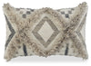 Liviah Pillow (Set of 4) | Tan/Cream/Gray | Ancho: 55.9cm - Alto: 35.6cm - Prof: 17.8cm