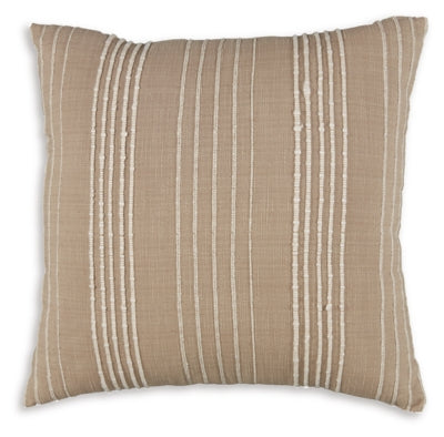 Benbert Pillow (Set of 4) | Tan/White | Ancho: 50.8cm - Alto: 50.8cm - Prof: 17.8cm