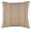 Benbert Pillow (Set of 4) | Tan/White | Ancho: 50.8cm - Alto: 50.8cm - Prof: 17.8cm