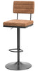 Strumford Bar Height Bar Stool | Brown/Black | Ancho: 501.65 - Alto: 1079.5 - Prof : 501.65