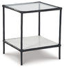 Ryandale Accent Table | Antique Black | Ancho: 52.7cm - Alto: 62.9cm - Prof: 52.7cm