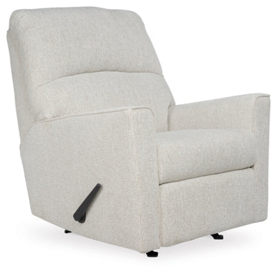 Alyadria Recliner | Ivory | Ancho: 86.4cm - Alto: 101.6cm - Prof: 99.1cm