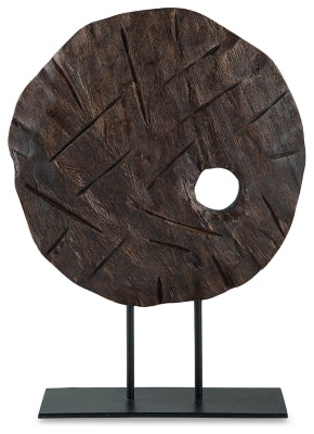 Dashburn Sculpture | Brown/Black | Ancho: 31.1cm - Alto: 41.0cm - Prof: 10.2cm