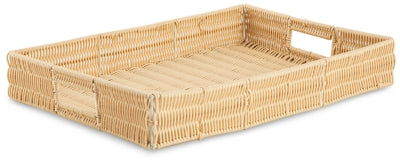 Evonne Tray | Brown | Ancho: 50.8cm - Alto: 7.6cm - Prof: 35.6cm