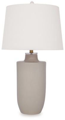 Cylener Table Lamp | Off White | Ancho: 42.9cm - Alto: 77.5cm - Prof: 42.9cm