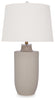 Cylener Table Lamp | Off White | Ancho: 42.9cm - Alto: 77.5cm - Prof: 42.9cm
