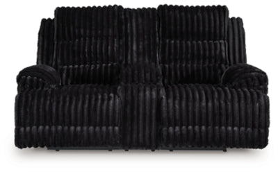 Sofá de Dos Puestos Technique Reclinable con Consola