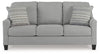 Adlai Sofa | Shadow | Ancho: 203.2cm - Alto: 101.6cm - Prof: 99.1cm