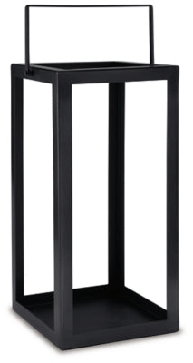 Briana Lantern | Antique Black | Ancho: 25.4cm - Alto: 53.3cm - Prof: 25.4cm