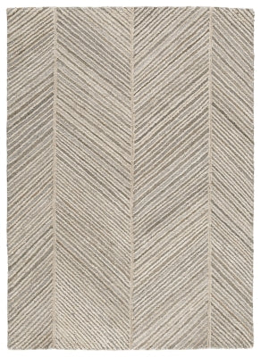 Leaford 7'8" x 10' Rug | Taupe/Brown/Gray | Ancho: 233.7cm - Alto: 0.5cm - Prof: 304.8cm