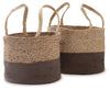 Parrish Basket (Set of 2) | Natural/Charcoal | Ancho: 0.0 - Alto: 0.0 - Prof : 0.0