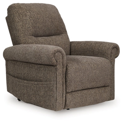 Aureta Power Lift Recliner | Earth | Ancho: 99.1cm - Alto: 104.1cm - Prof: 109.2cm
