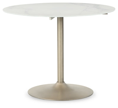 Barchoni Dining Table | Two-tone | Ancho: 1000.25 - Alto: 762.0 - Prof : 1000.25