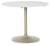 Barchoni Dining Table | Two-tone | Ancho: 1000.25 - Alto: 762.0 - Prof : 1000.25
