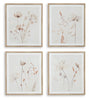 Bondner Wall Art (Set of 4) | Beige/Rust | Ancho: 58.7cm - Alto: 68.6cm - Prof: 3.8cm