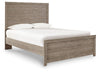 Culverbach Full Panel Bed | Gray | Ancho: 143.5cm - Alto: 134.6cm - Prof: 200.0cm