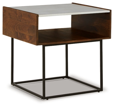 Rusitori End Table | Multi | Ancho: 63.8cm - Alto: 64.1cm - Prof: 55.6cm
