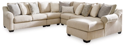 Carnaby 5-Piece Sectional with Chaise | Linen | Ancho: 340.4cm - Alto: 99.1cm - Prof: 332.7cm