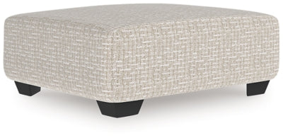 Alyadaria Oversized Accent Ottoman | Sandstone | Ancho: 990.6 - Alto: 482.6 - Prof : 990.6