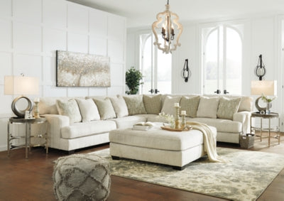 Rawcliffe 3-Piece Sectional with Ottoman | Parchment | Ancho: 0.0cm - Alto: 0.0cm - Prof: 0.0cm