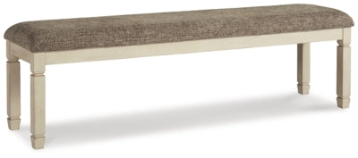 Bolanburg 65" Dining Bench | Two-tone | Ancho: 165.1cm - Alto: 49.5cm - Prof: 41.3cm