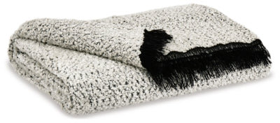 Leonita Throw (Set of 3) | Black/White | Ancho: 127.0cm - Alto: 0.0cm - Prof: 152.4cm