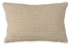Abreyah Pillow (Set of 4) | Tan | Ancho: 55.9cm - Alto: 35.6cm - Prof: 17.8cm