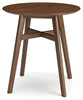 Lyncott Counter Height Dining Table | Brown | Ancho: 91.4cm - Alto: 91.4cm - Prof: 91.4cm