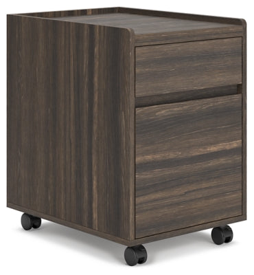 Zendex File Cabinet | Dark Brown | Ancho: 390.65 - Alto: 571.5 - Prof : 508.0