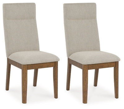 Roanhowe Dining Chair | Brown | Ancho: 46.7cm - Alto: 103.2cm - Prof: 61.9cm