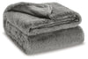 Gariland Throw (Set of 3) | Gray | Ancho: 127.0cm - Alto: 0.0cm - Prof: 152.4cm
