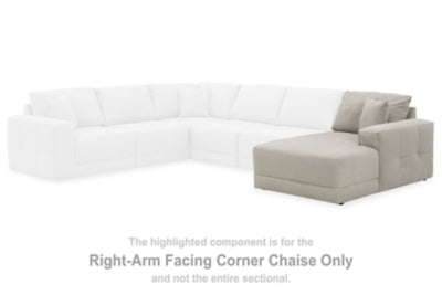 Next-Gen Gaucho Right-Arm Facing Corner Chaise | Gray | Ancho: 104.1cm - Alto: 91.4cm - Prof: 172.7cm