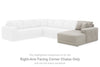 Next-Gen Gaucho Right-Arm Facing Corner Chaise | Gray | Ancho: 104.1cm - Alto: 91.4cm - Prof: 172.7cm