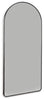 Sethall Floor Mirror | Black | Ancho: 76.2cm - Alto: 172.7cm - Prof: 4.0cm