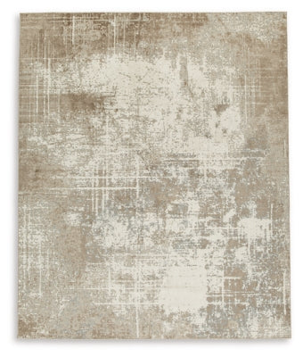 Grifflain 7'10" x 10'3" Washable Rug | Tan/Brown/Gray | Ancho: 239.4cm - Alto: 0.3cm - Prof: 311.2cm