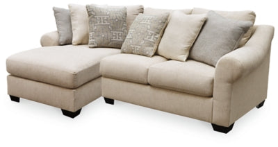 Carnaby 2-Piece Sectional with Chaise | Linen | Ancho: 254.0cm - Alto: 99.1cm - Prof: 170.2cm
