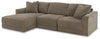 Raeanna 3-Piece Sectional Sofa with Chaise | Storm | Ancho: 2870.2 - Alto: 914.4 - Prof : 1752.6