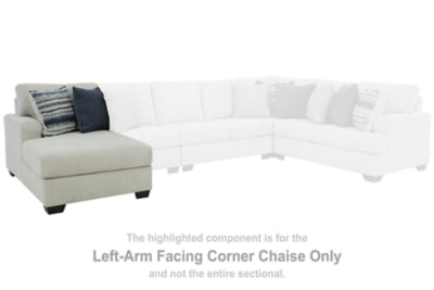 Lowder Left-Arm Facing Corner Chaise | Stone | Ancho: 94.0cm - Alto: 101.6cm - Prof: 167.6cm