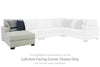 Lowder Left-Arm Facing Corner Chaise | Stone | Ancho: 94.0cm - Alto: 101.6cm - Prof: 167.6cm