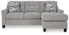 Keenelynn Sofa Chaise | Nickel | Ancho: 228.6cm - Alto: 104.1cm - Prof: 157.5cm