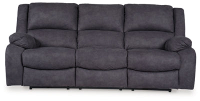 Bonnacraft Reclining Sofa | Slate | Ancho: 221.0cm - Alto: 101.6cm - Prof: 101.6cm