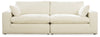 Next-Gen Gaucho 2-Piece Sectional Loveseat | Chalk | Ancho: 2489.2 - Alto: 914.4 - Prof : 1066.8